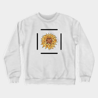 Sunflower Flora Positive Flora Vintage Mosaic Established Crewneck Sweatshirt